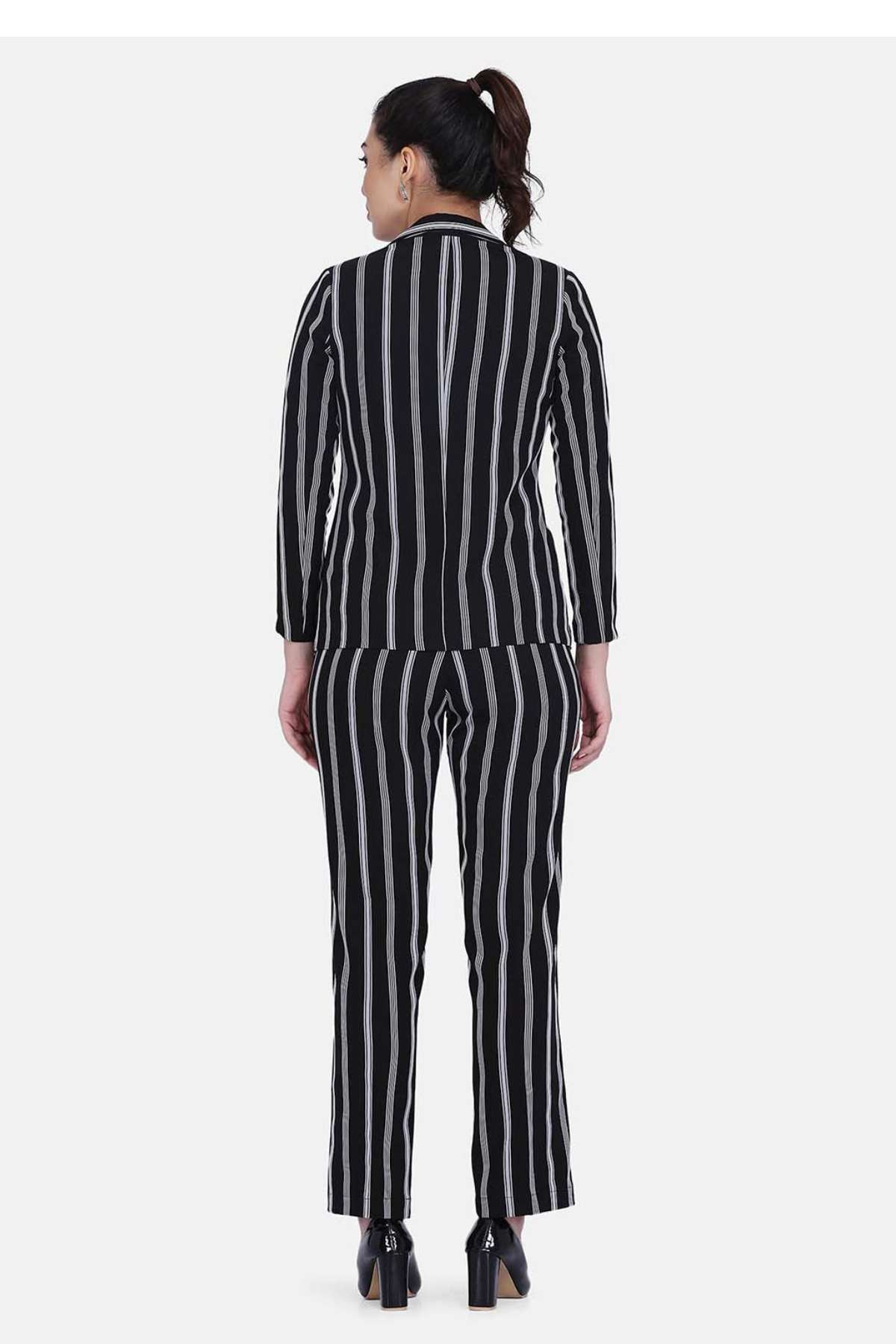 Striped Pant Suit