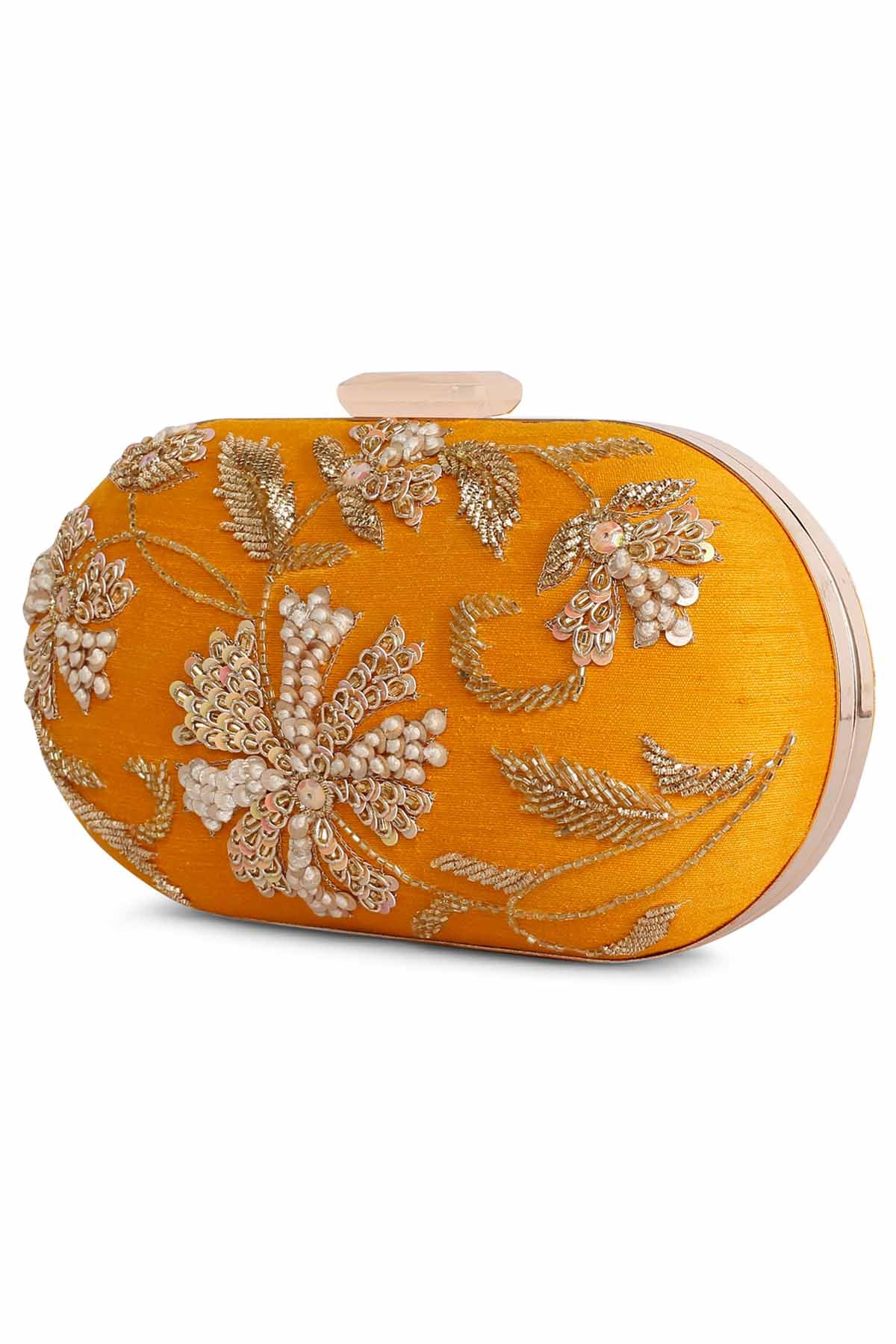 Sunshine Embellished Clutch
