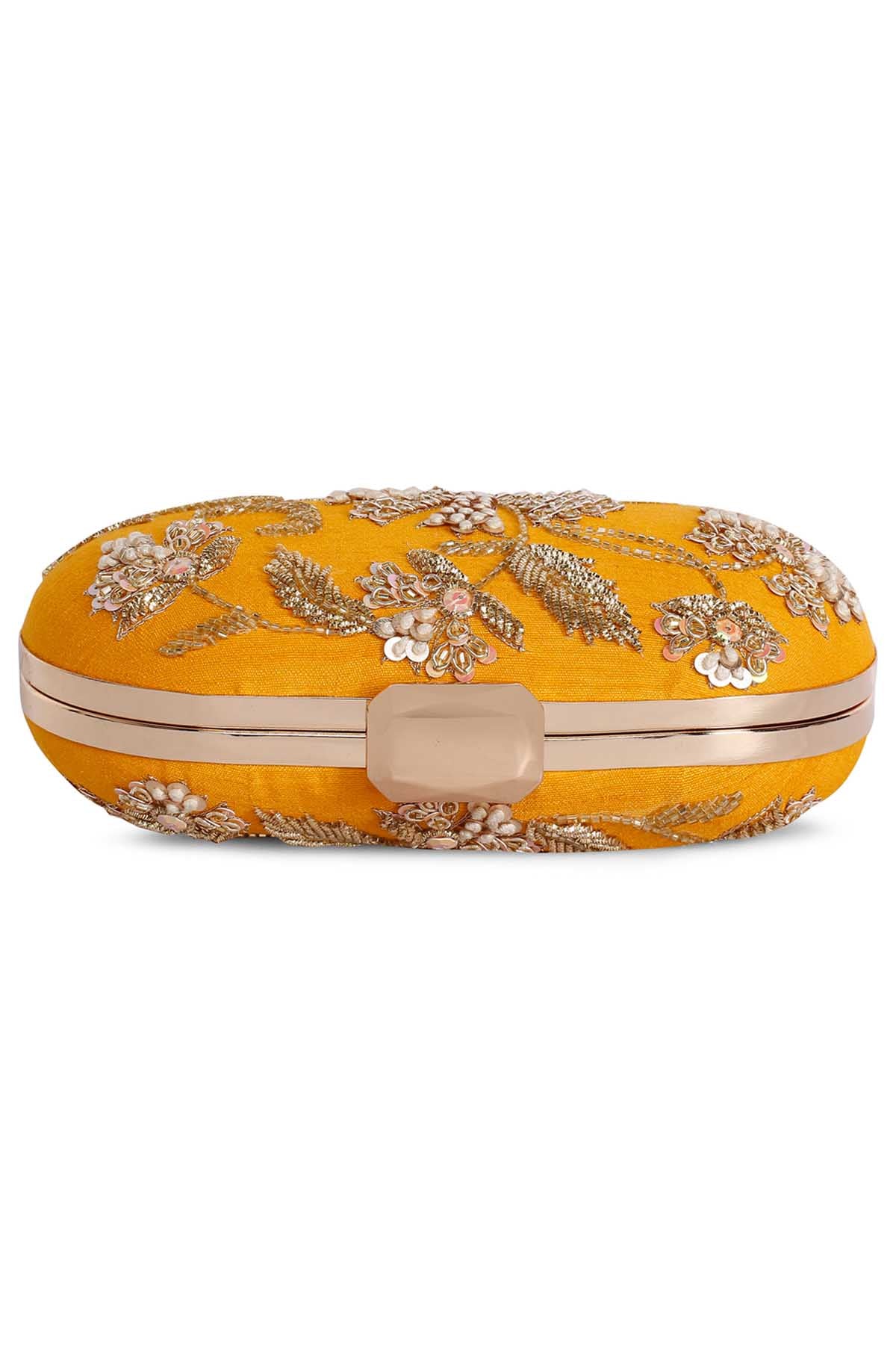 Sunshine Embellished Clutch