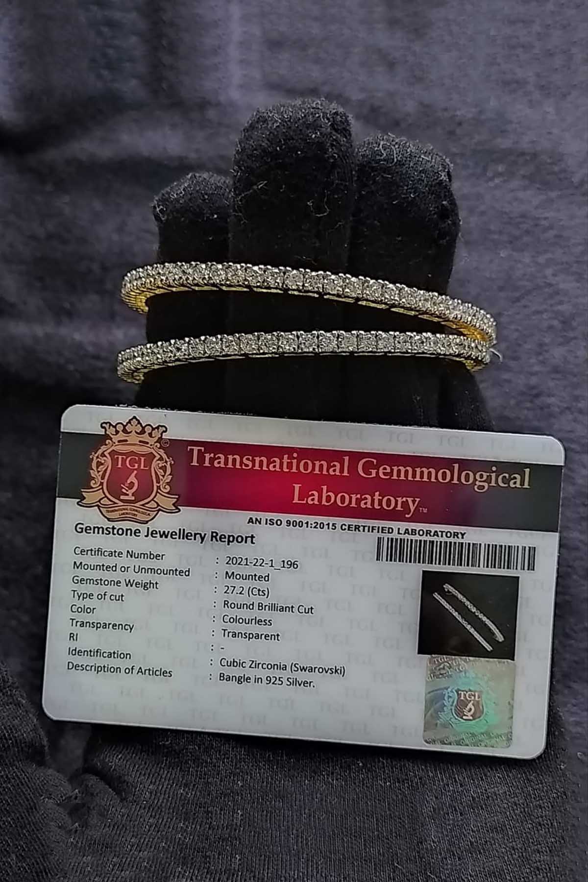 Swarovski Bangle Set