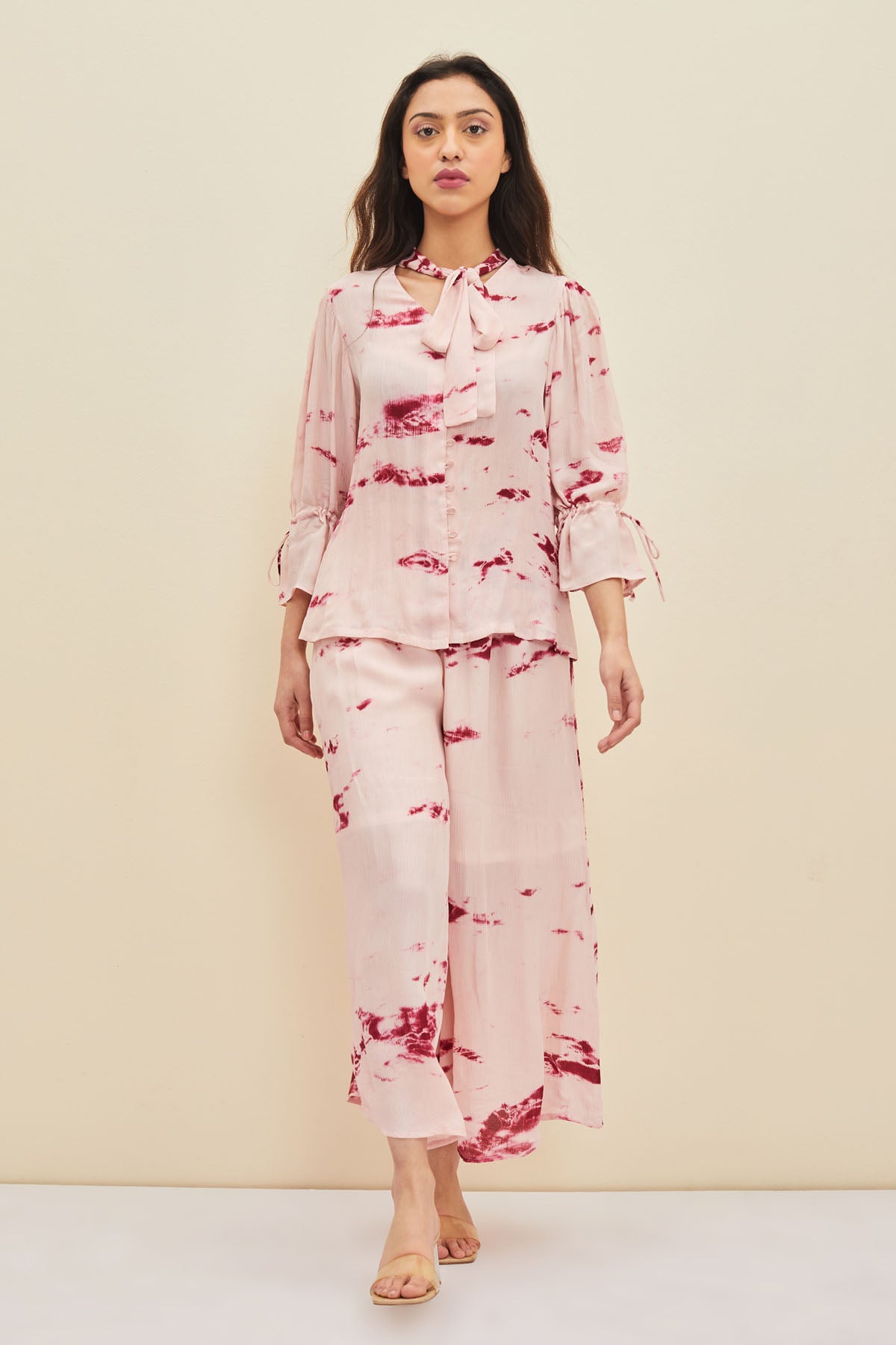 Tie Dye Flared Pants