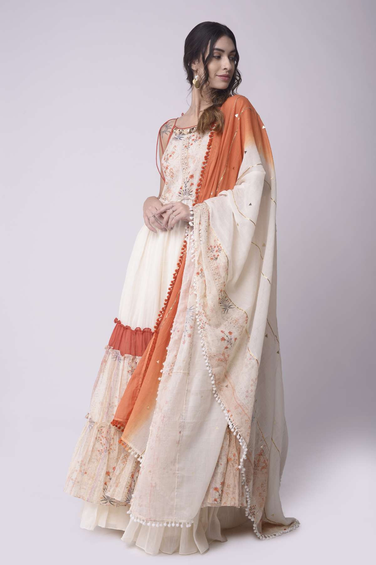 Tiered Print Kalidar Set