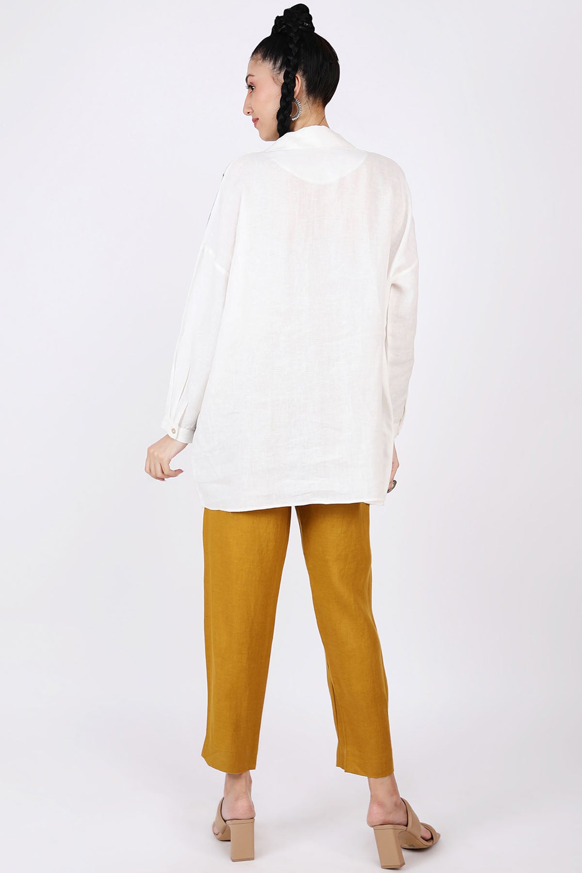 Tiger Printed Linen Shirt