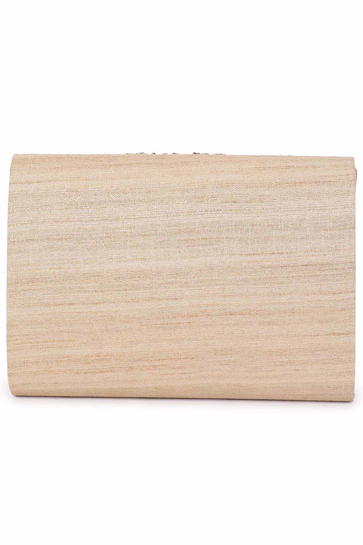 Tree Embroidered Clutch