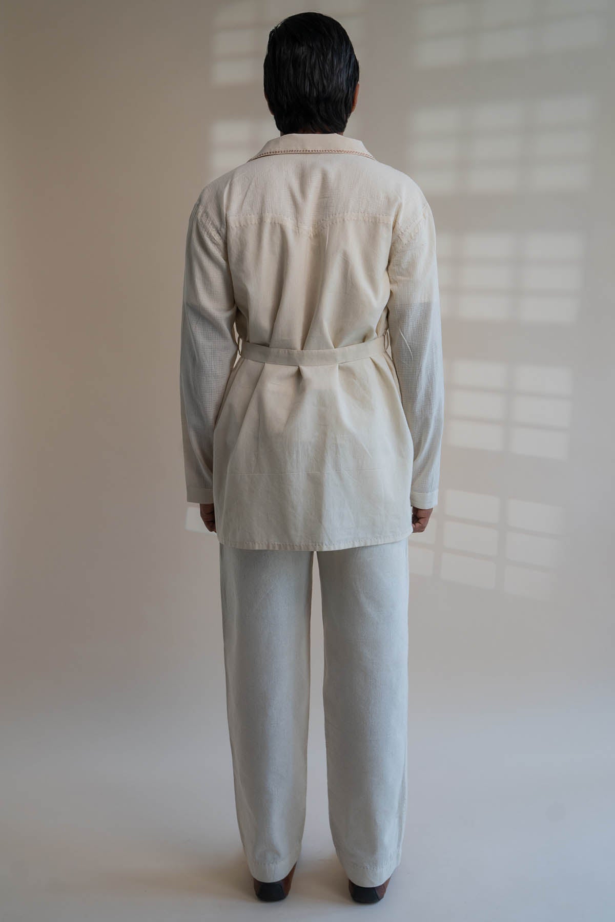 Trench Cotton Overlay Jacket