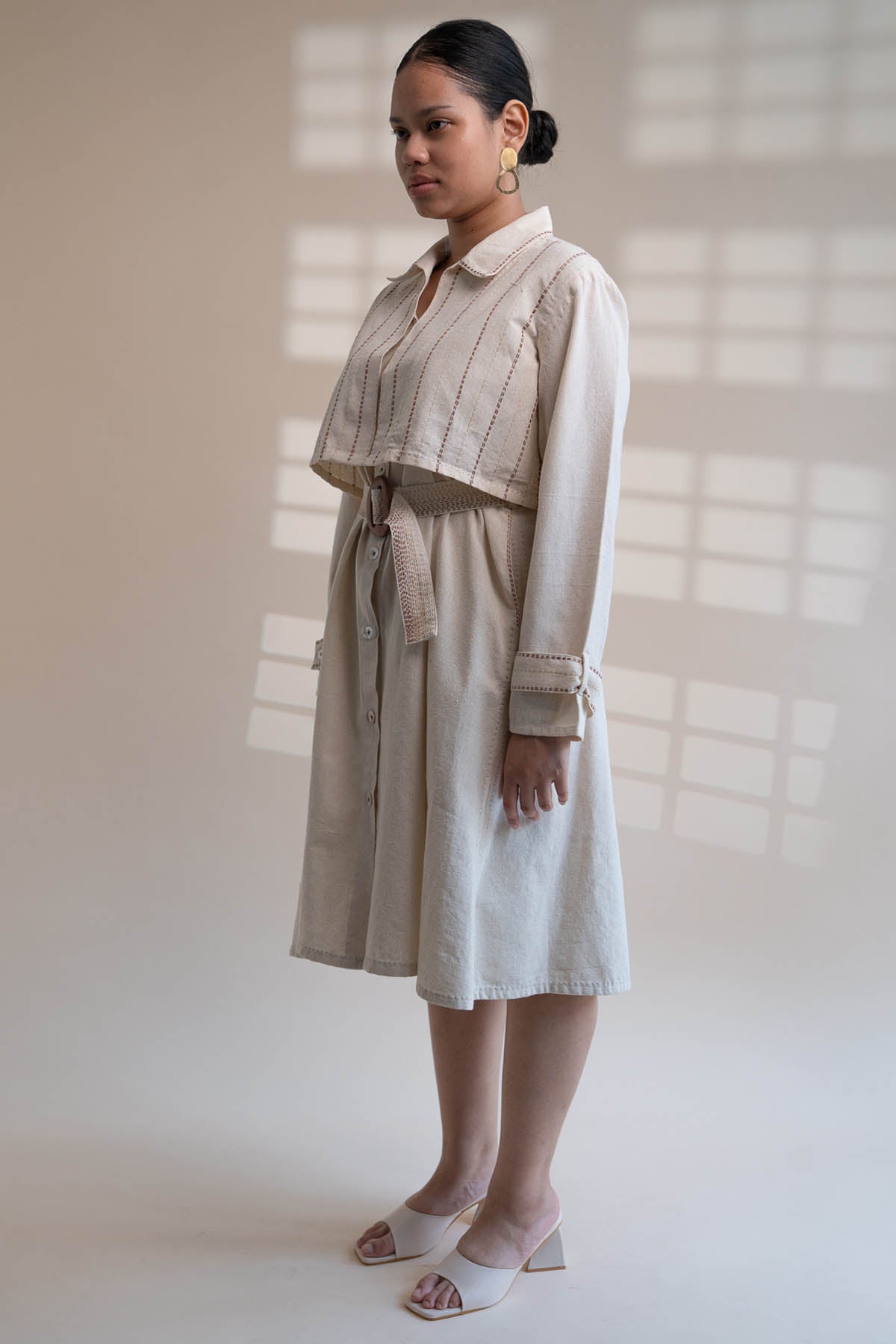 Trench Dress & Cropped Jacket