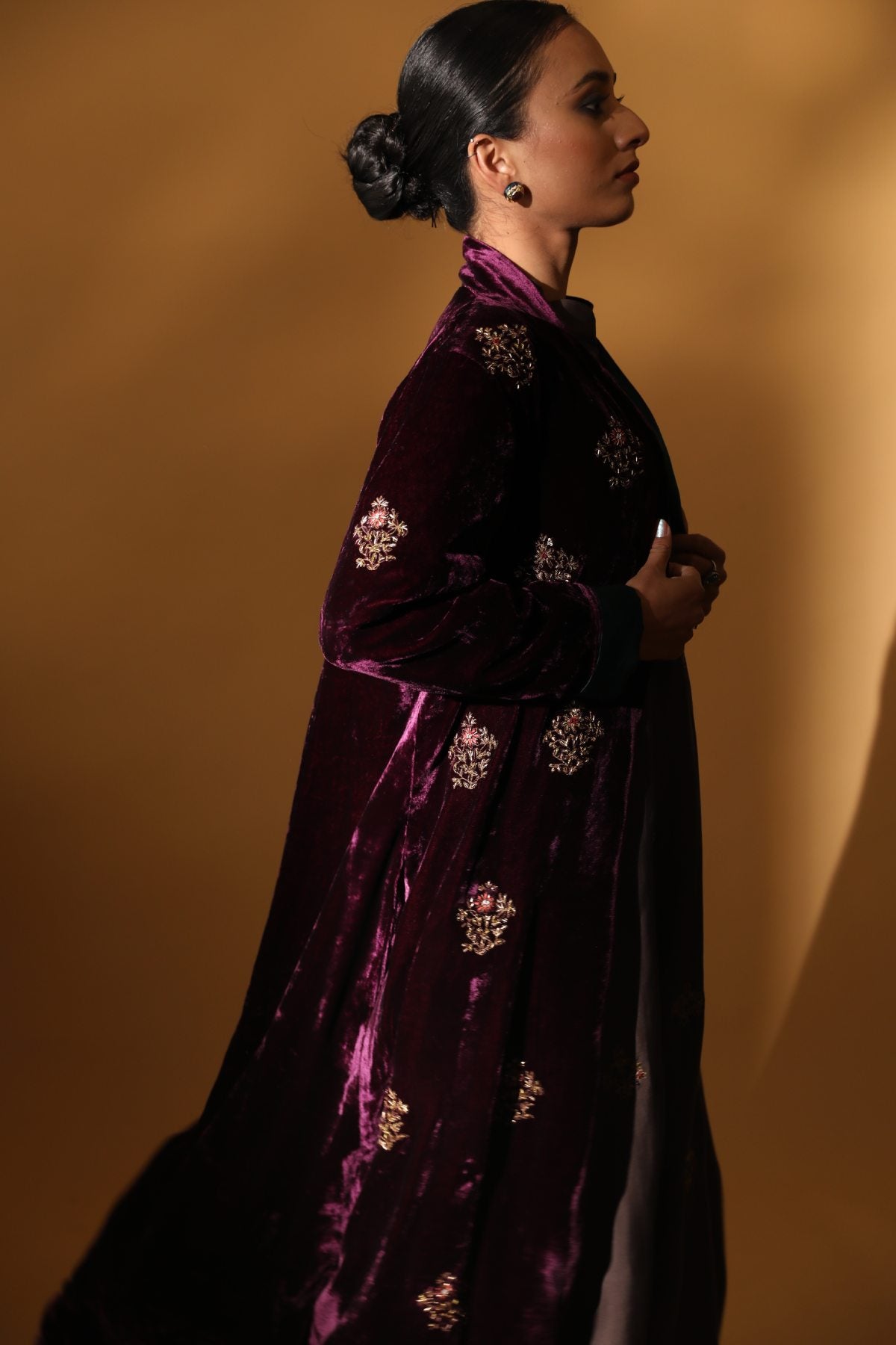 Velvet Ari Zardosi Jacket