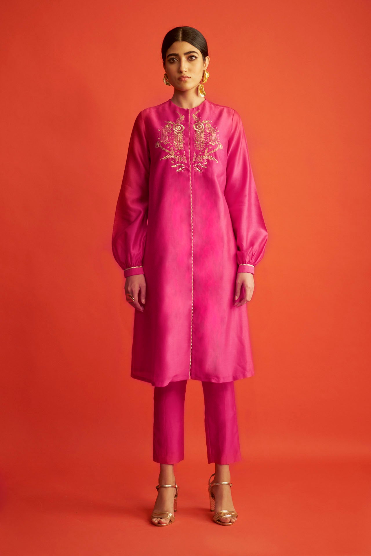 Handwoven Chanderi Kurta