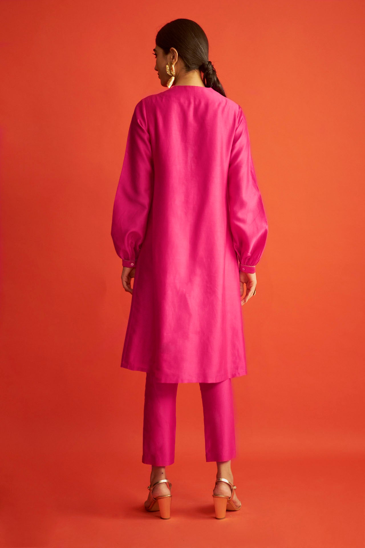 Handwoven Chanderi Kurta