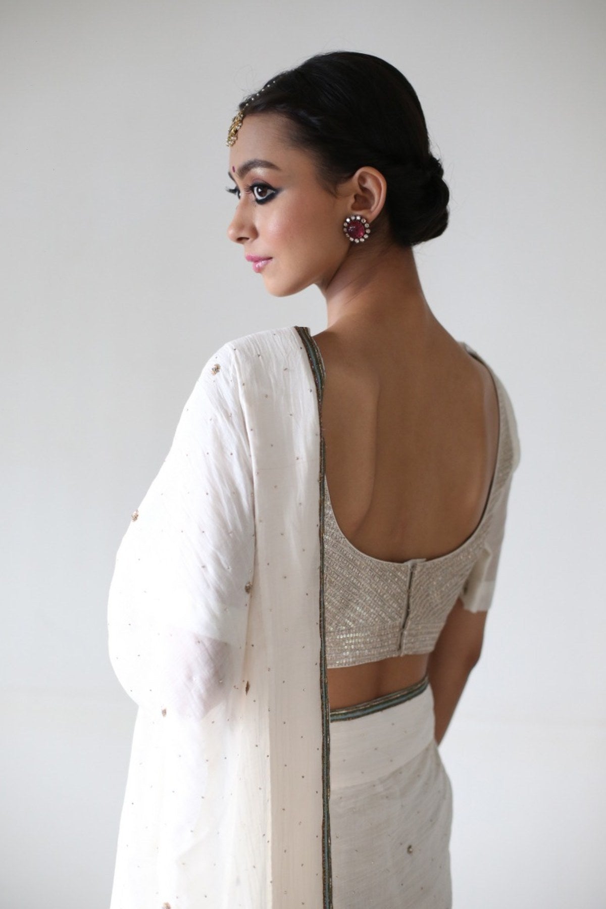 Zardosi Gota Saree Set