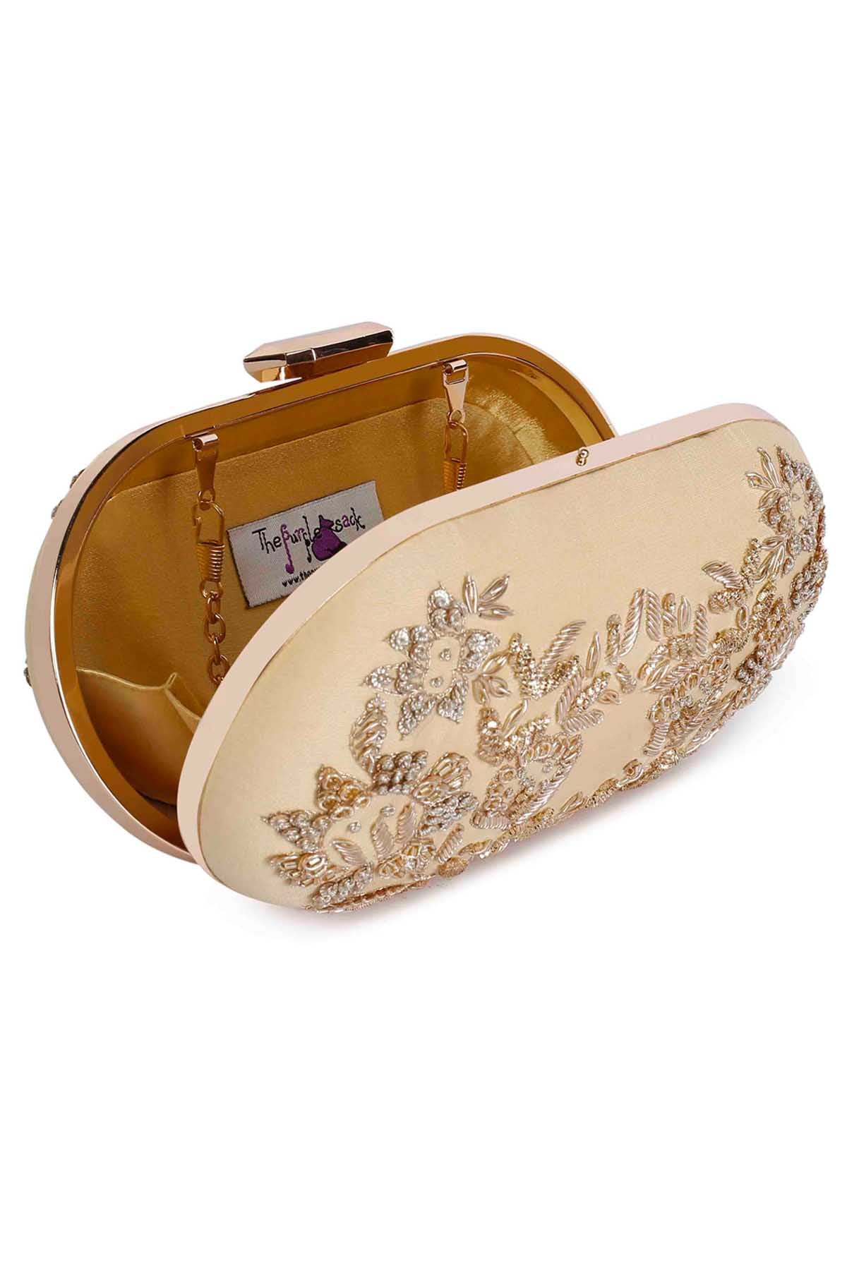 Zardosi Oblong Clutch